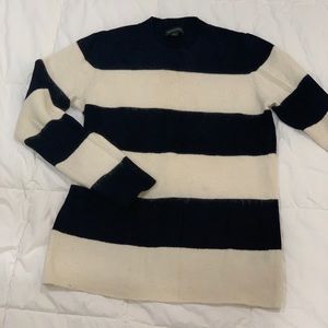 Banana Republic striped mohair sweater